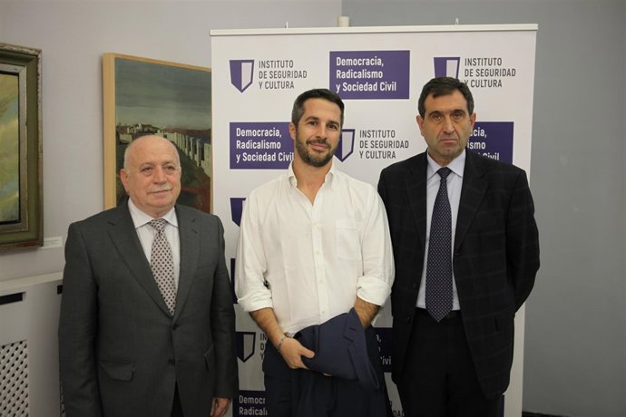 Emilio Sánchez de Rojas, Lorenzo Vidino y José Pardo de Santayana