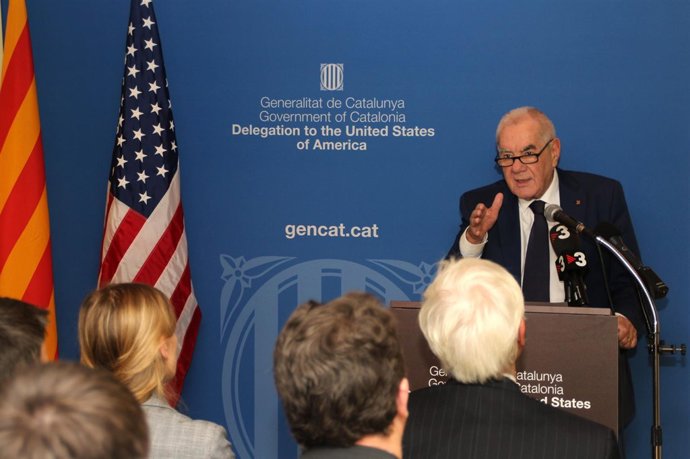 El conseller Ernest Maragall inaugura la Delegación del Govern en EEUU
