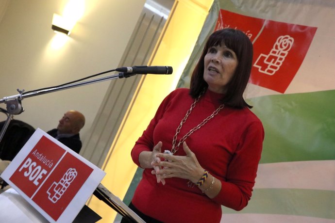 La presidenta del PSOE-A, Micaela Navarro