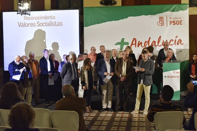 Acto del PSOE en Cádiz