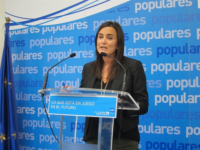 La senadora del PPN, Cristina Sanz.