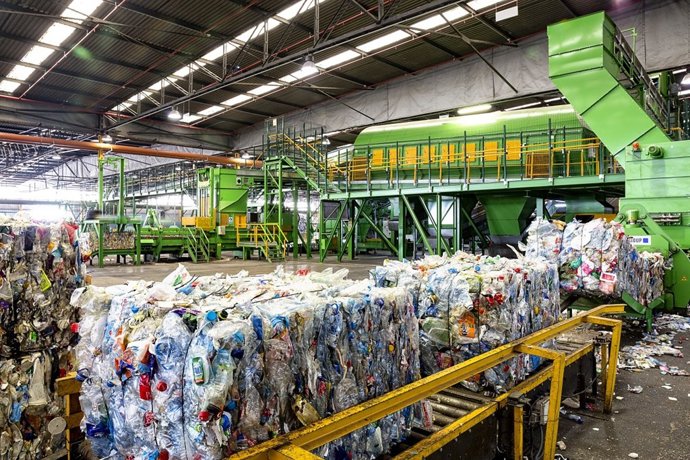 Planta de recollida selectiva a Gavà (Barcelona)