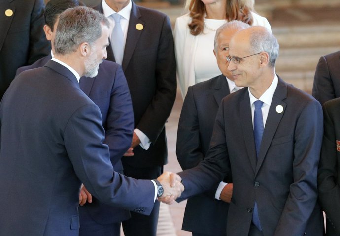 El jefe de Gobierno de Andorra, Toni Martí, en la Cumbre Iberoamericana