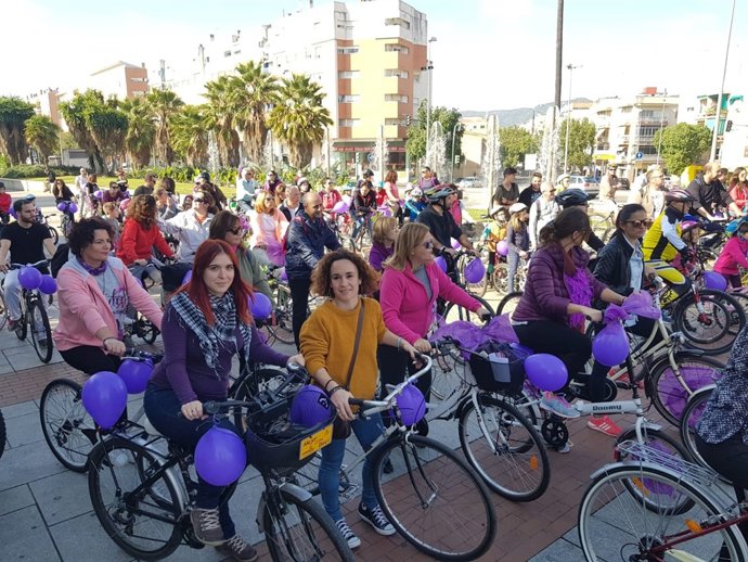 Adelante Andalucía en un marcha