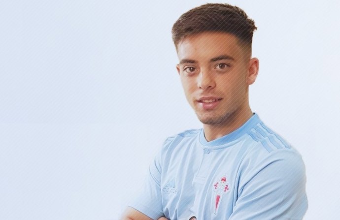 El jugador del Celta Fran Beltrán