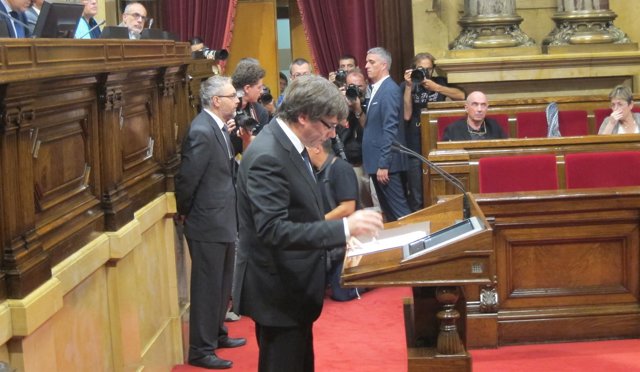 El presidente C.Puigdemont (Archivo)