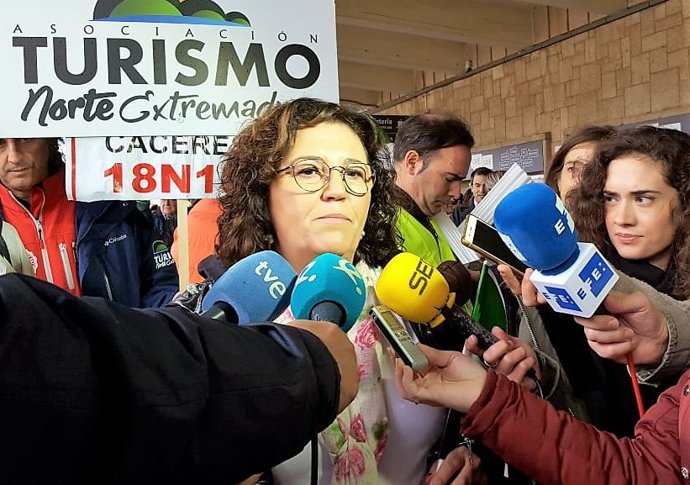 Patrocinio Sánchez, en la manifestación