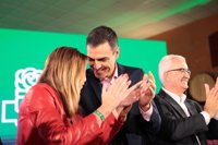 Sánchez pide mayoría rotunda para que Andalucía "siga avanzando" con Susana Díaz"