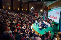 Susana Díaz hará un paréntesis este lunes en sus actos públicos de campaña para preparar el debate de Canal Sur