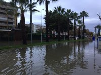 Registradas 155 incidencias este domingo en Andalucía por las lluvias