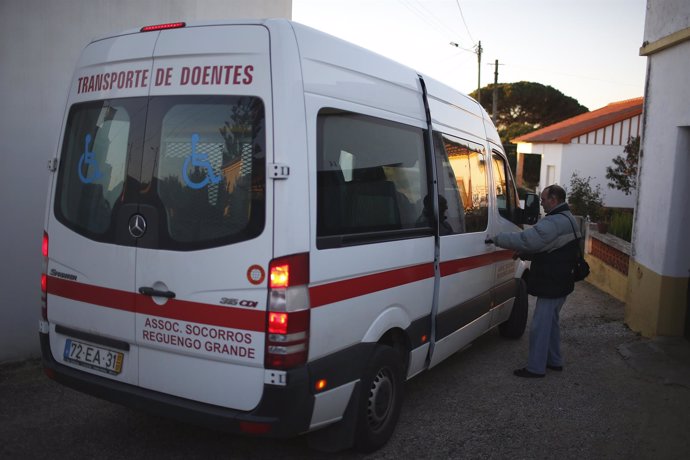 Ambulancia en Portugal