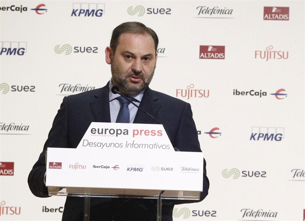 José Luis Ábalos interviene en los Desayunos Informativos de Europa Press en Mad