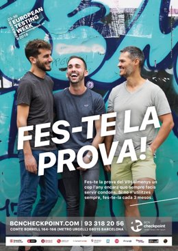 Cartell de la campanya 'Fes-te la prova'