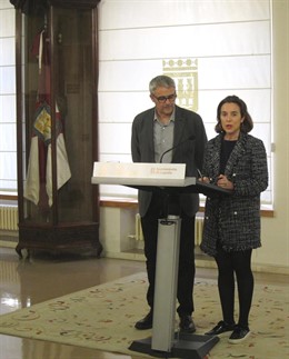 Gamarra y Castroviejo, en la rueda de prensa