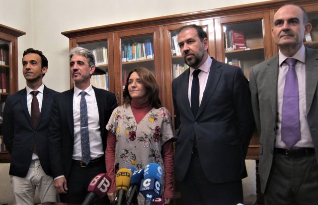 Fachada del Palacio de Justicia, sede de la Audiencia y del TSJIB