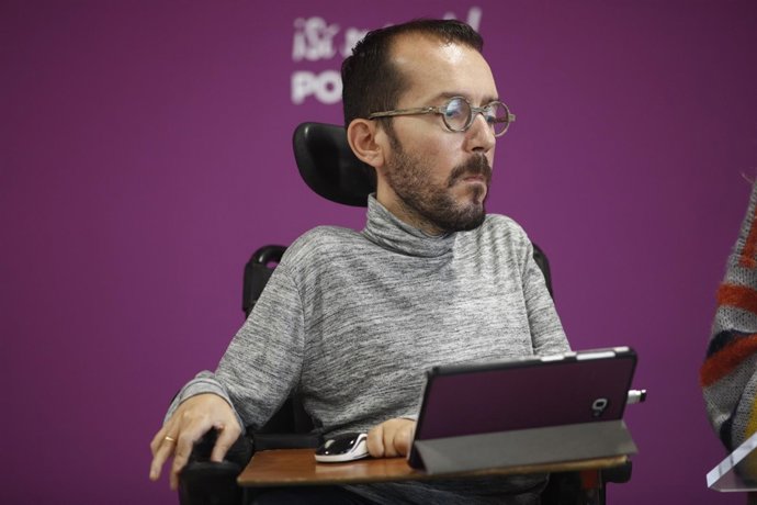 Rueda de prensa tras el Consejo de Coordinación de Podemos 
