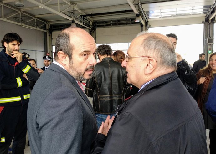 El vicepresidente de la Comunidad, Pedro Rollán, en Parla