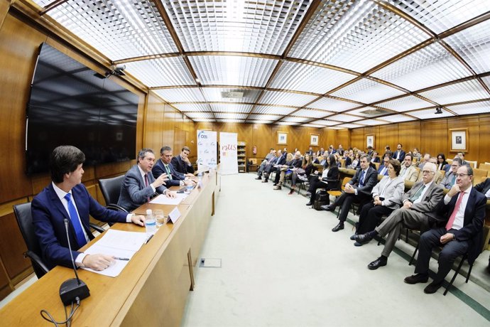 Espadas, durante la inauguración de unas jornadas sobre economía circular