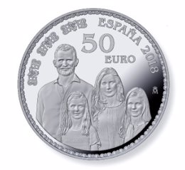 Colección de Monedas 50 aniversario Rey Felipe VI