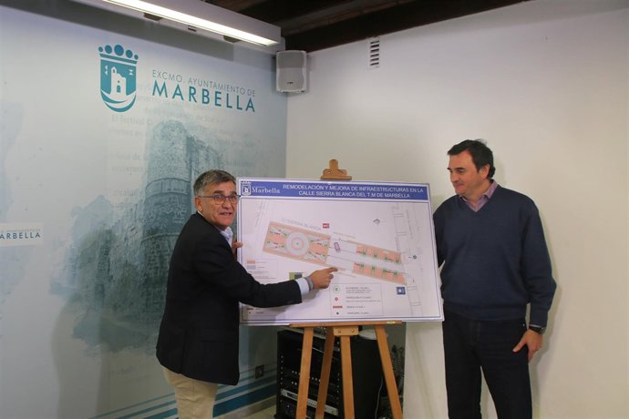 Rueda de prensa de la Junta local de Marbella