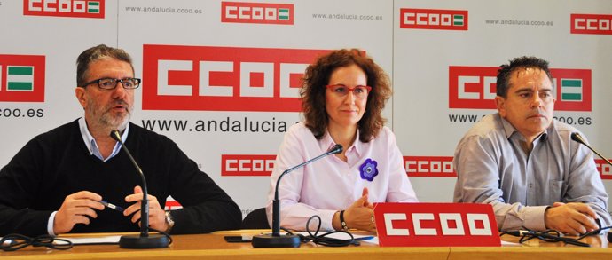 Francisco García, Nuria López y Diego Molina comparecen en rueda de prensa