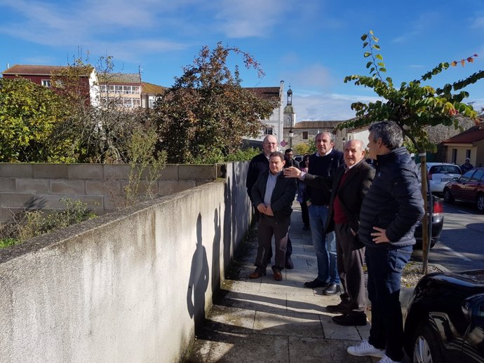 Darío Campos Conde visita Pantón (Lugo)