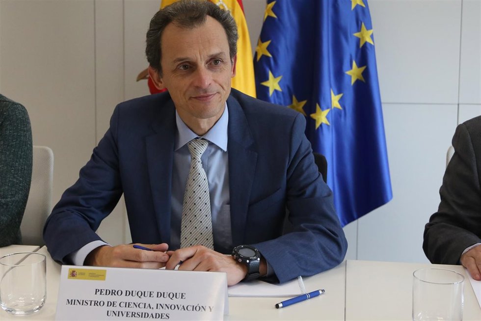 Pedro Duque se reúne con los rectores de la Alianza 4 Universidades