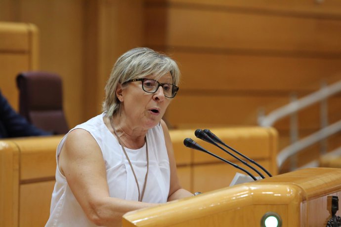 La Portavoz de ERC en el Senado, Mirella Cortès 
