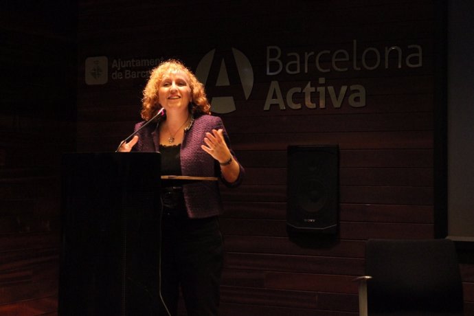 La directora de Barcelona Activa, Sara Berbel