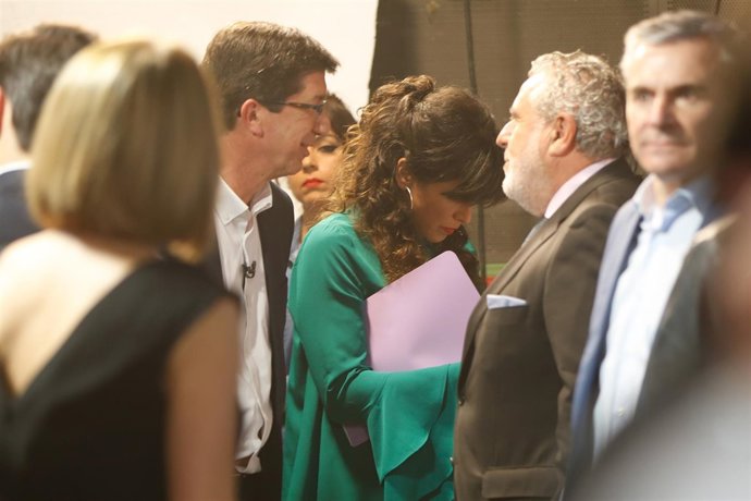 En Sevilla, debate en Canal Sur Televisión entre los candidatos a la Presidencia