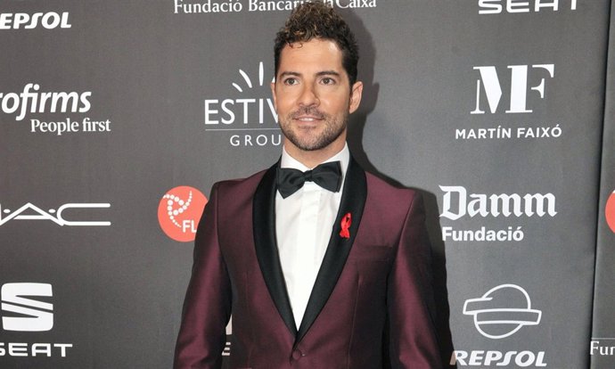 David Bisbal en la gala de People on red