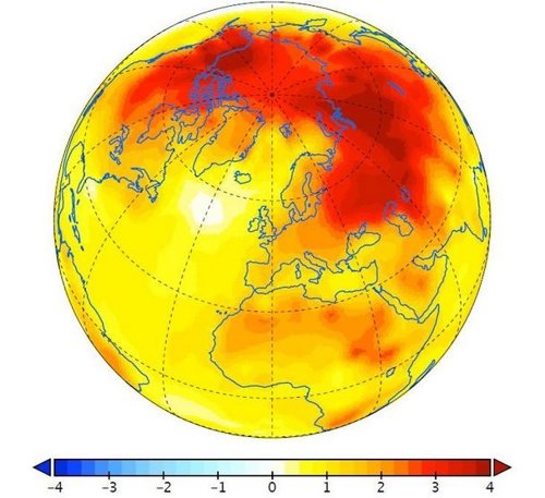 Amplificación del calentamiento en el Ártico
