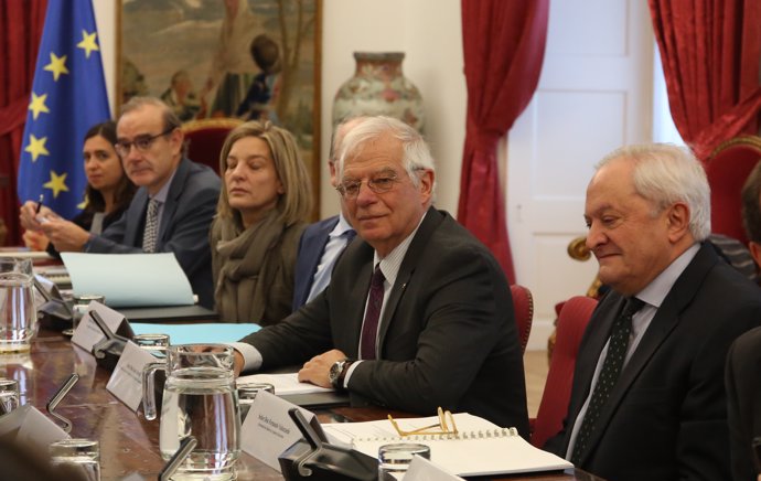 Reunió de Josep Borrell amb el ministre d'Afers exteriors de Rússia