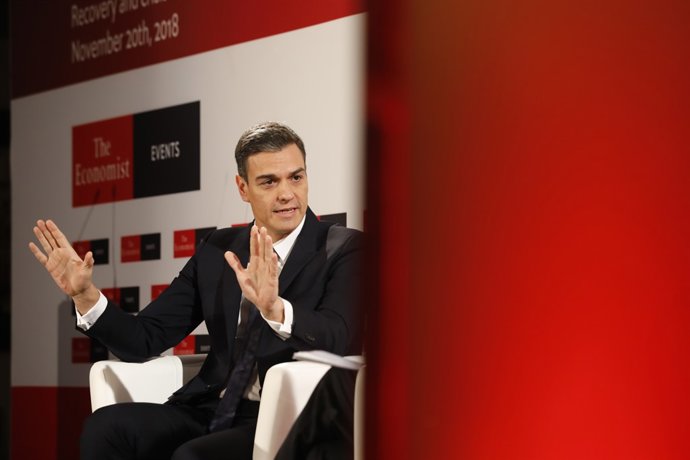 Pedro Sánchez participa en la jornada The Spain Summit