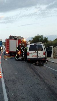 El 15% de las víctimas en un accidente de tráfico en la Región de Murcia precisa ingreso hospitalario