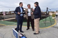 Medio Ambiente supervisa cómo han afectado las lluvias al nivel de la laguna