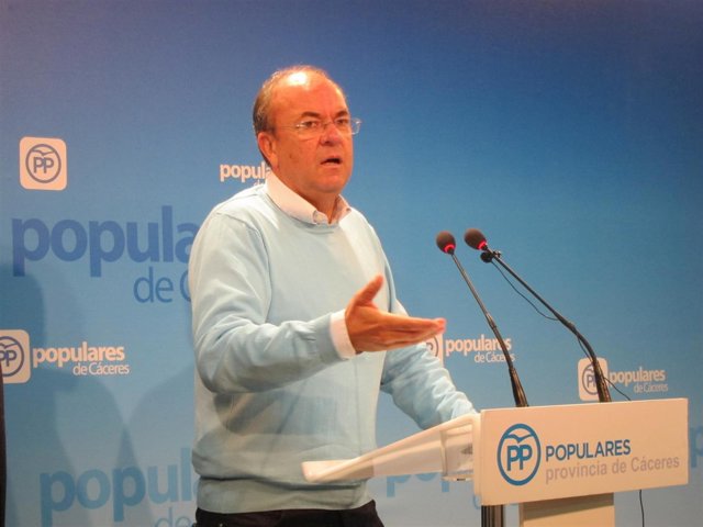 José Antonio Monago, presidente del PP en Extremadura