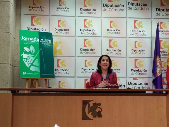 Auxiliadora Pozuelo, en rueda de prensa