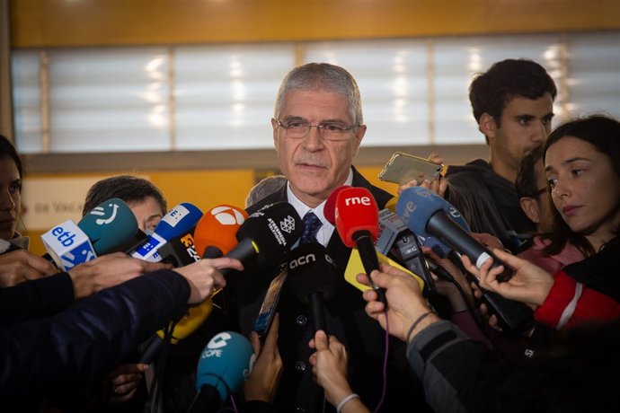 Rueda de prensa del presidente de Renfe, Isaías Táboas, tras el descarrilamiento