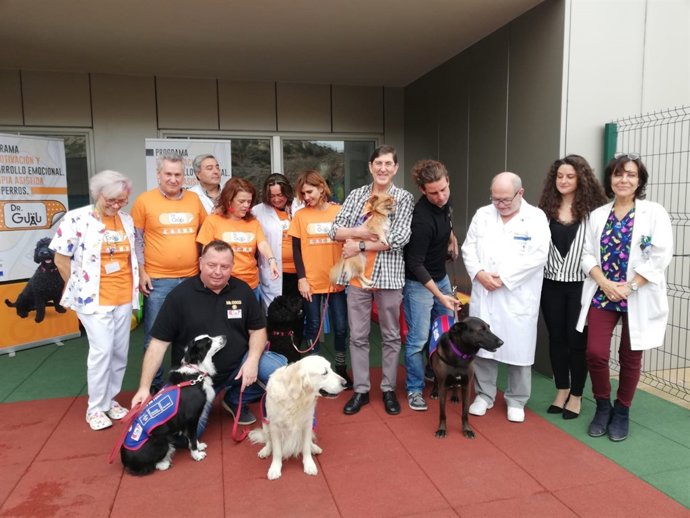 Villegas, en la presentación del proyecto ‘Doctor Guau’