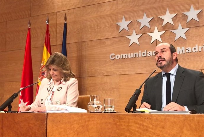 El vicepresidente de la Comunidad, Pedro Rollán