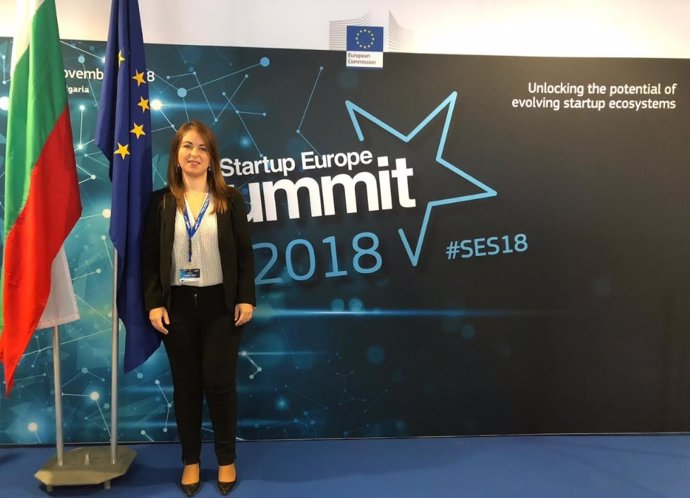 Rocío Cortés, ganadora del V Premio Ateneo Startup Europe Accelerator