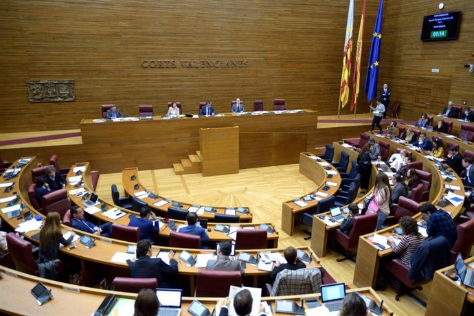 Pleno de Les Corts de este miércoles