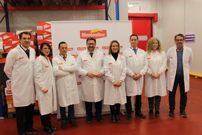 Rodrigo Sánchez Haro visita la empresa Montealbor Alimentación