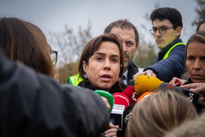 La presidenta del Administrador de Infraestructuras Ferroviarias (ADIF), Isabel 