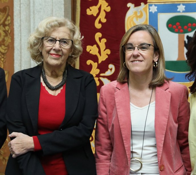 Manuela Carmena y Purificación Causapié