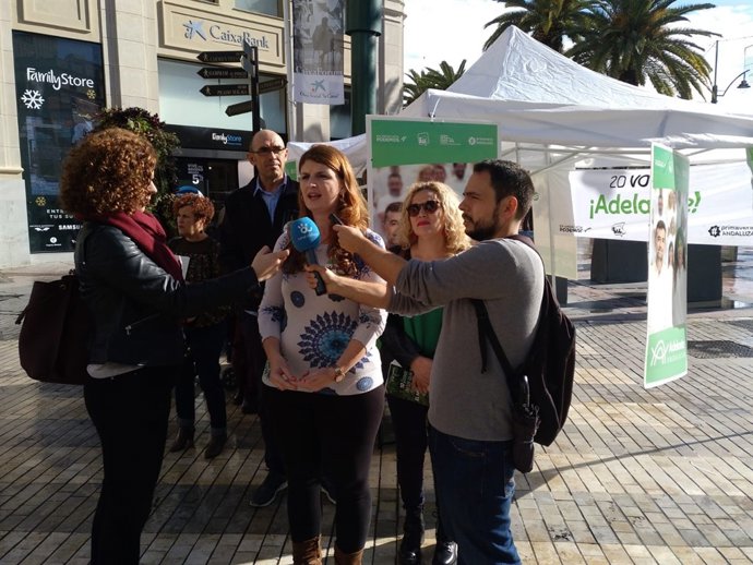 Rueda de prensa de Adelante Andalucía