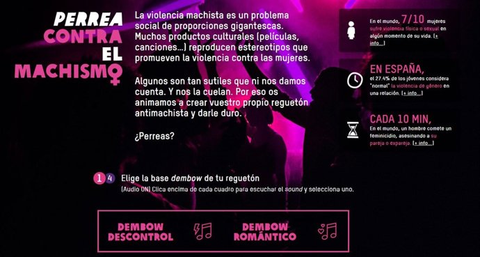 Campaña 'Perrea contra el machismo'