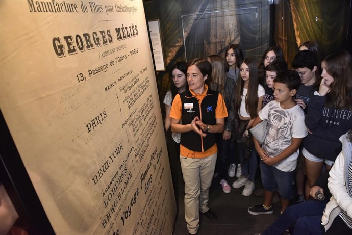 Exposición sobre Méliès.