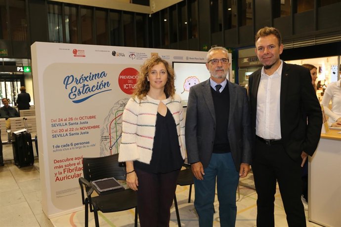 [Sevilla] La Campaña 'Próxima Estación: Prevención Del Ictus' Llega A Sevilla